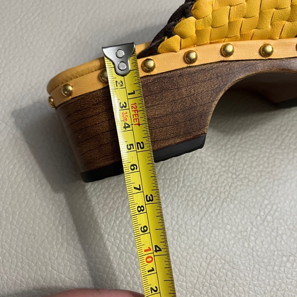 Pons Quintana Women’s Platform Leather Woven Sandal - Made in Spain - EU 39/US 8 - Picture 9 of 9